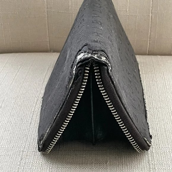 Bvlgari Women Clutch Wallet Wristlet Cardholder Purse Made Italy Read Desc - Picture 11 of 12